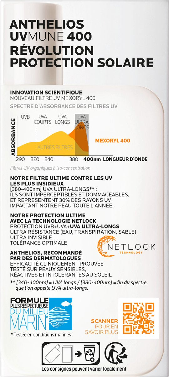 La Roche Posay Anthelios Fluide Uvmune SPF 50+ -50 ml