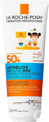 La Roche-Posay Anthelios KIDS UVmune Melk Dermo-Ped SPF50+ Tube 250ml waterproof