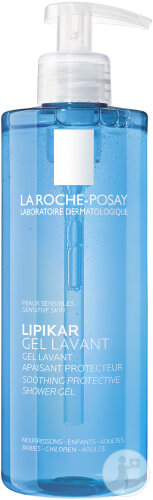 La Roche-Posay Lipikar Wasgel Gevoelige Huid Pompfles 400ml